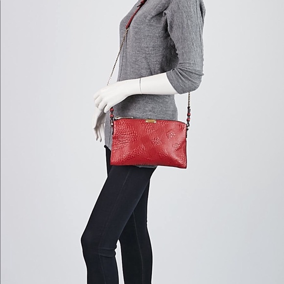 Burberry Handbags - BURBERRY | NWT peyton red crossbody